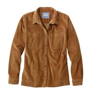 LL Bean Comfort Corduroy Relaxed Shirt, XS.